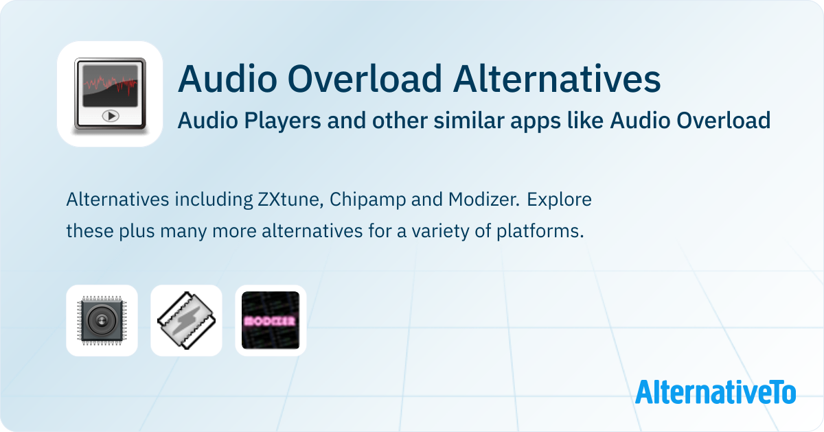 Audio Overload Alternatives: Top 3 Audio Players & Similar Apps ...