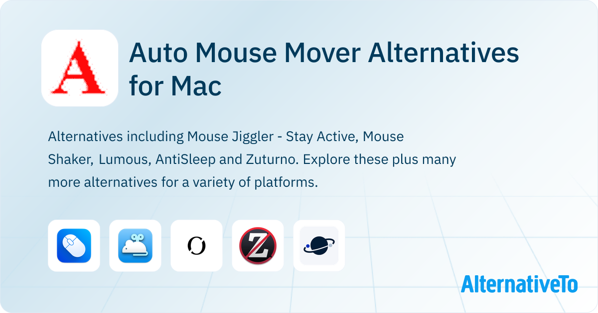 Auto Mouse Mover Alternatives for Mac: Top 4 Prevent Sleep Mode ...