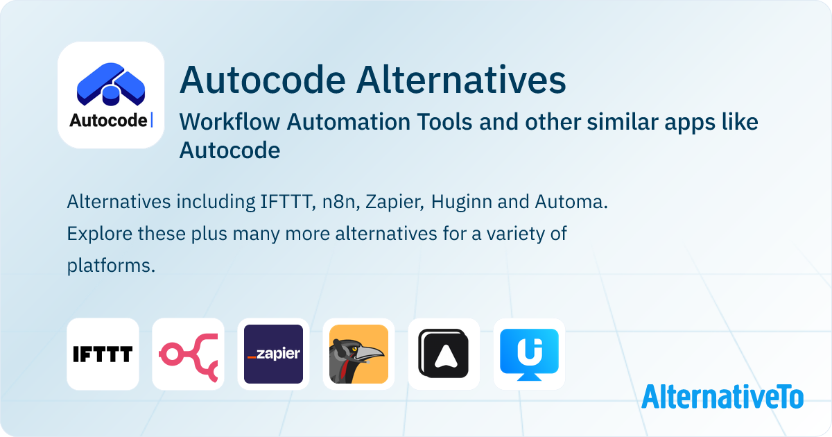 Autocode Alternatives: Top 12 Workflow Automation Tools & Similar ...