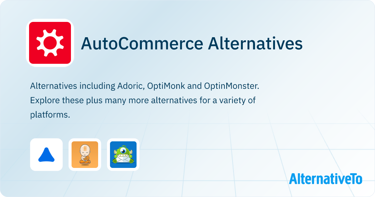 AutoCommerce Alternatives - Explore Similar Sites & Apps | AlternativeTo