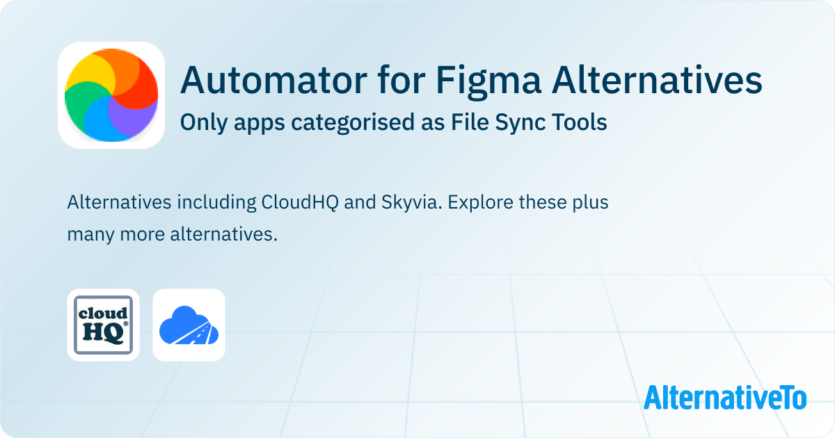 Automator for Figma Alternatives: Top 2 File Sync Tools | AlternativeTo