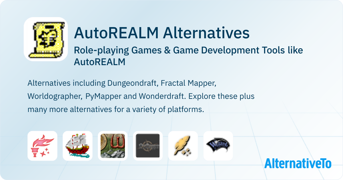 AutoREALM Alternatives: Top 9 Role-playing Games | AlternativeTo