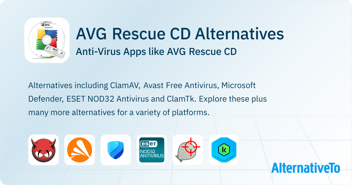 AVG Rescue CD Alternatives: Top 12 Anti-Virus & Similar Apps ...
