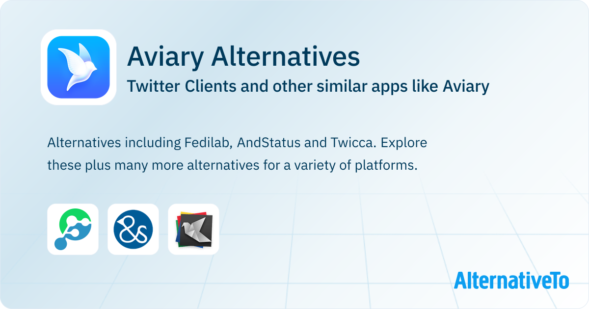 Aviary Alternatives: Top 3 Twitter Clients & Similar Apps | AlternativeTo