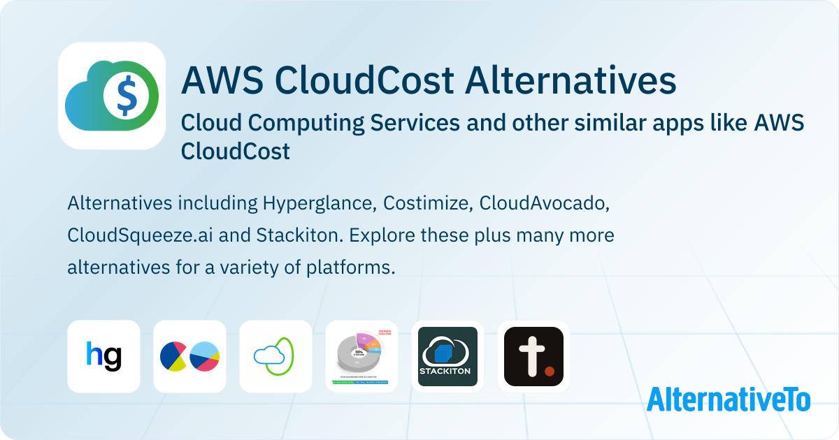 AWS CloudCost Alternatives: Top 17 Cloud Computing Services & Similar ...