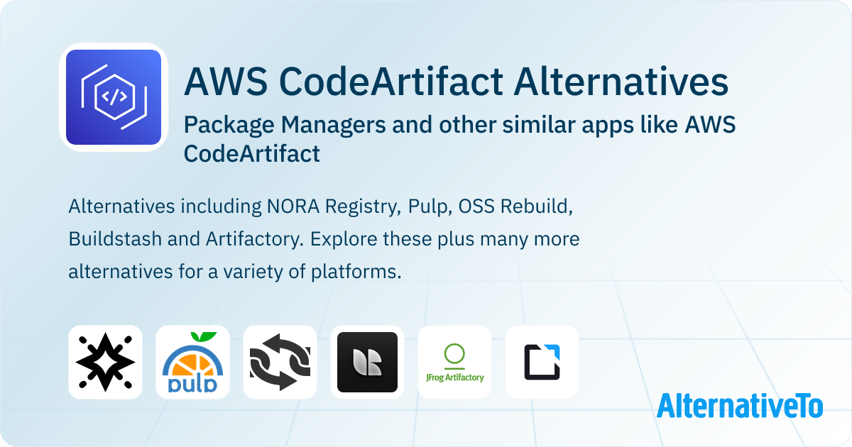 AWS CodeArtifact Alternatives: Top 19 Package Managers & Similar Apps ...