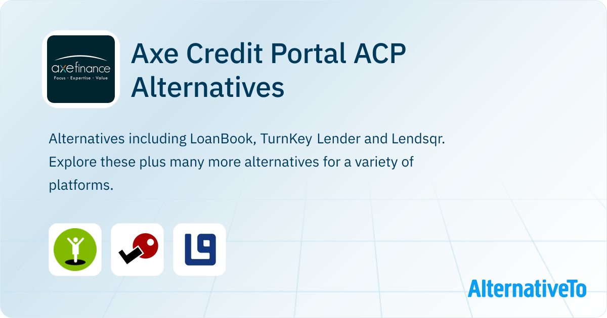 Axe Credit Portal ACP Alternatives - Explore Similar Sites & Apps ...
