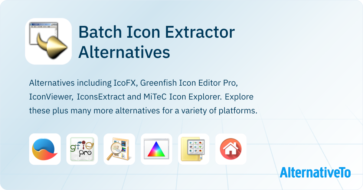 Batch Icon Extractor Alternatives - Explore Similar Software ...