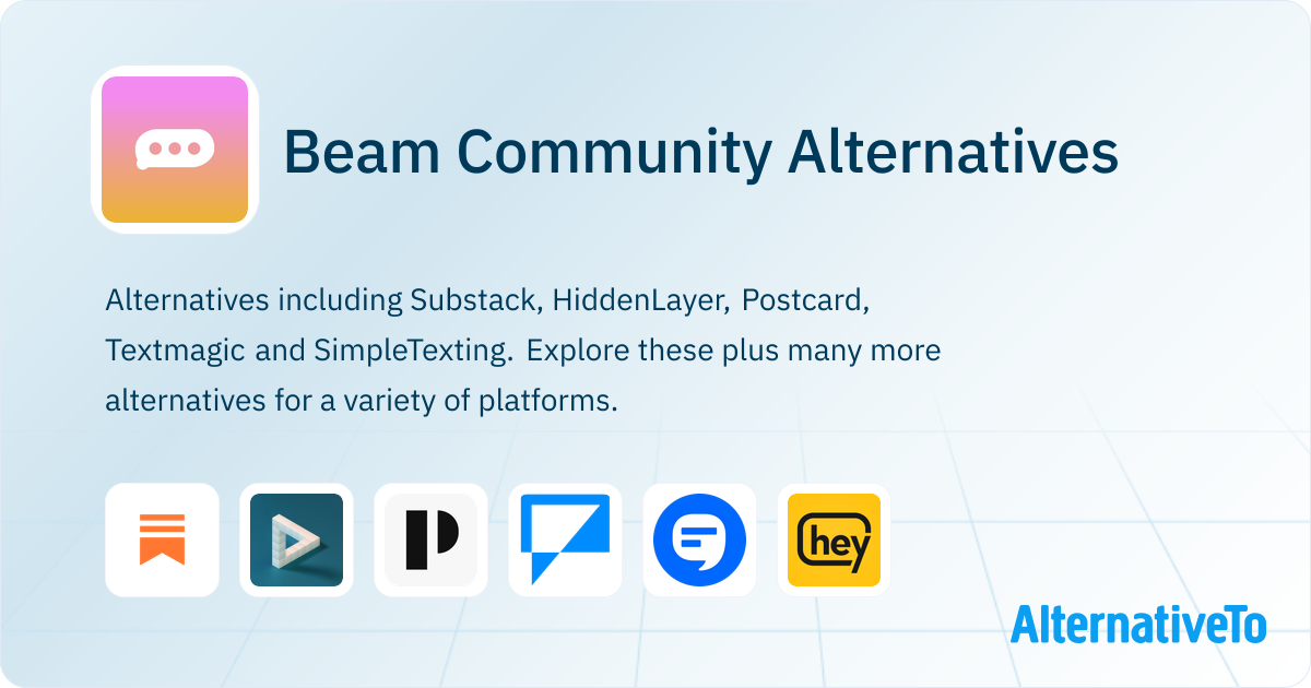 Beam Community Alternatives - Explore Similar Sites & Apps | AlternativeTo