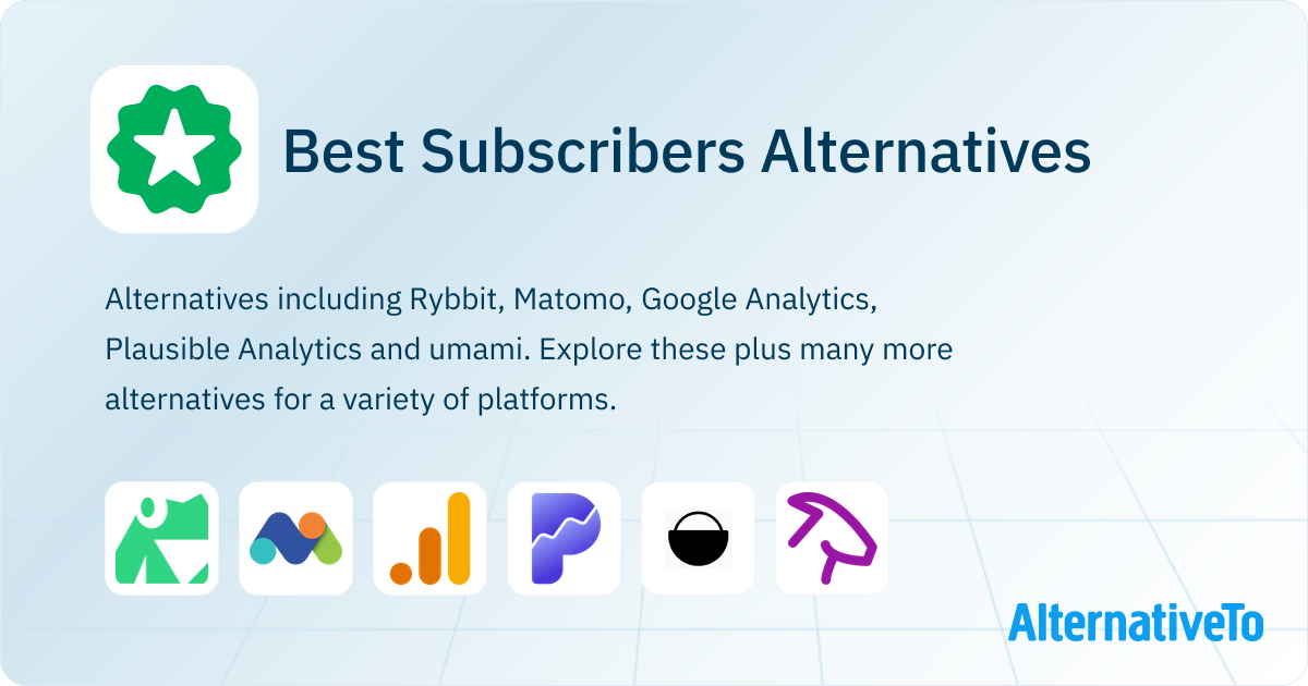 Best Subscribers Alternatives - Explore Similar Sites & Apps ...