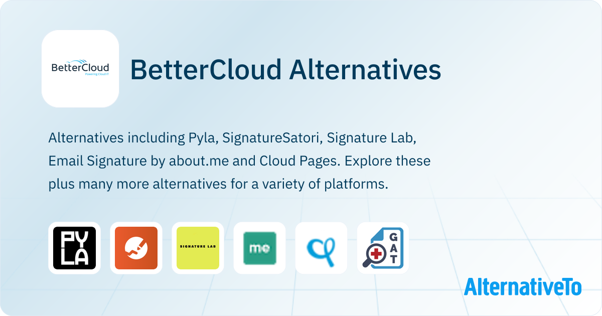 BetterCloud Alternatives - Explore Similar Sites & Apps | AlternativeTo