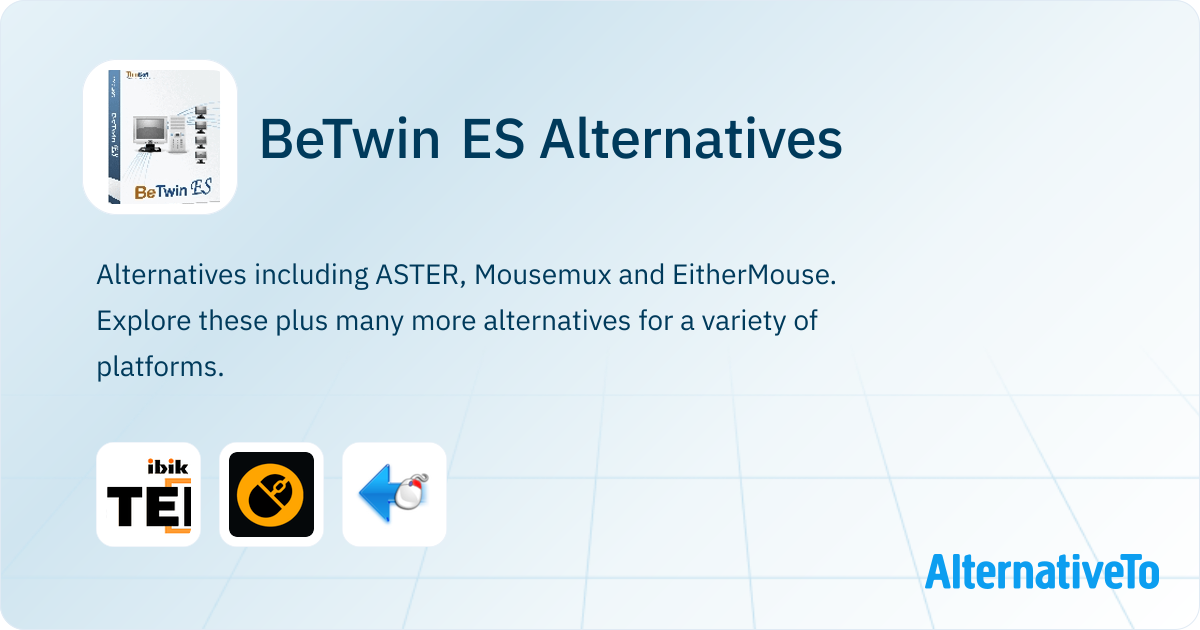 BeTwin ES Alternatives - Explore Similar Software | AlternativeTo