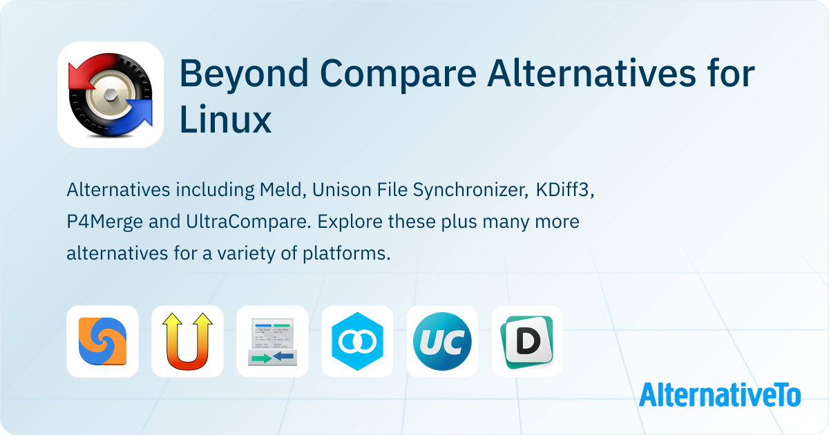 Beyond Compare Diff Beyond Compare Alternatives for Linux: Top 12 Diff Tools | AlternativeTo
