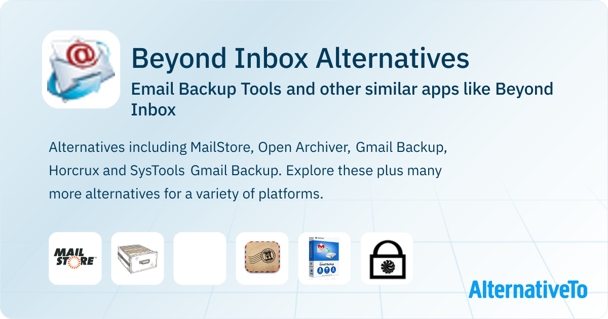Beyond Inbox Alternatives: Top 13 Email Backup Tools & Similar Apps ...