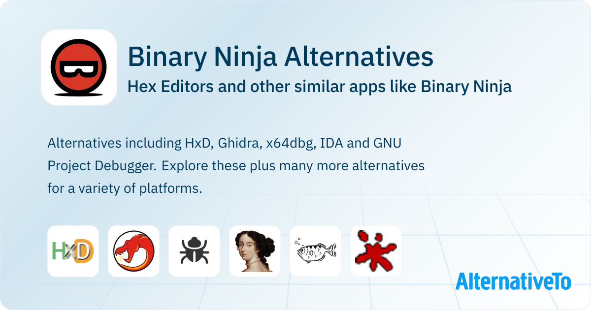 Binary Ninja Alternatives: Top 12 Hex Editors & Similar Apps ...