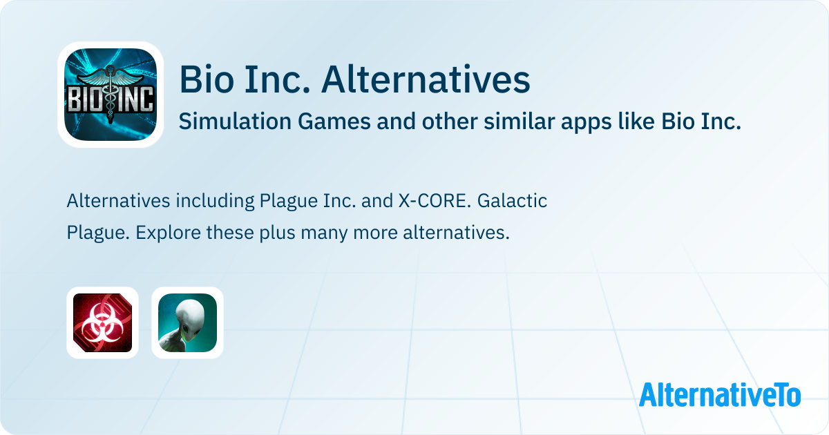 Bio Android Simulator Bio Inc. Alternatives: Top 2 Simulation & Similar Games | AlternativeTo