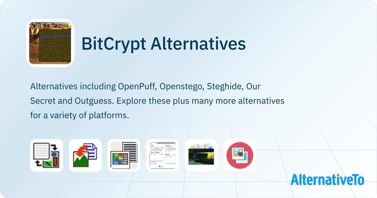 BitCrypt Alternatives - Explore Similar Software | AlternativeTo