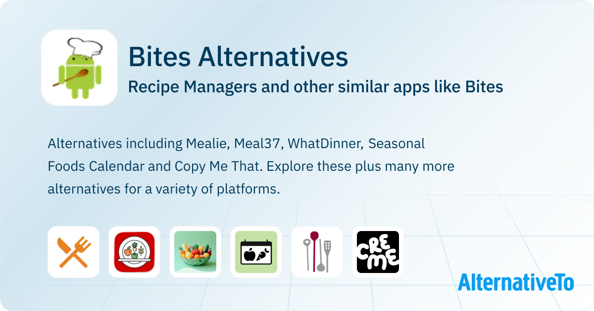 Bites Alternatives: Top 12 Recipe Managers & Similar Apps | AlternativeTo