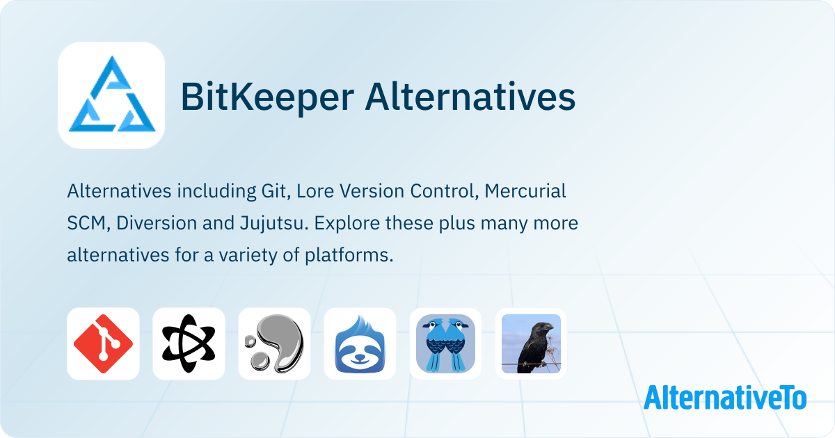 BitKeeper Alternatives - Explore Similar Software | AlternativeTo