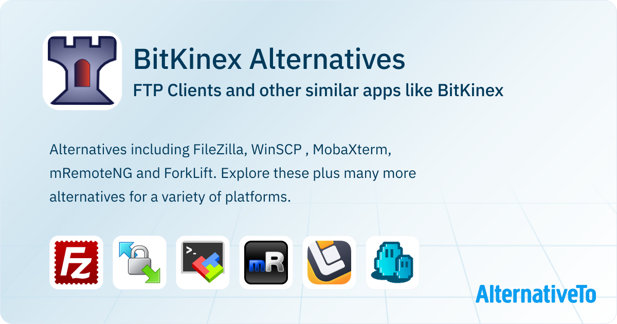 BitKinex Alternatives: Top 12 FTP Clients & Similar Apps | AlternativeTo