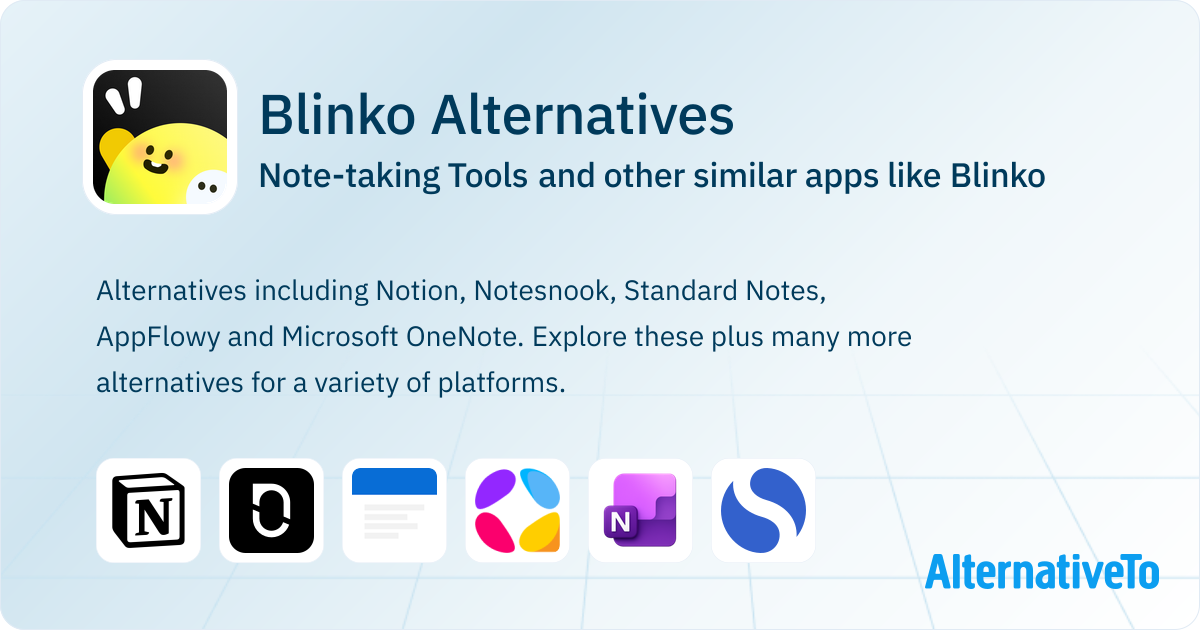 Blinko Alternatives: Top 12 Note-taking Tools & Similar Apps ...
