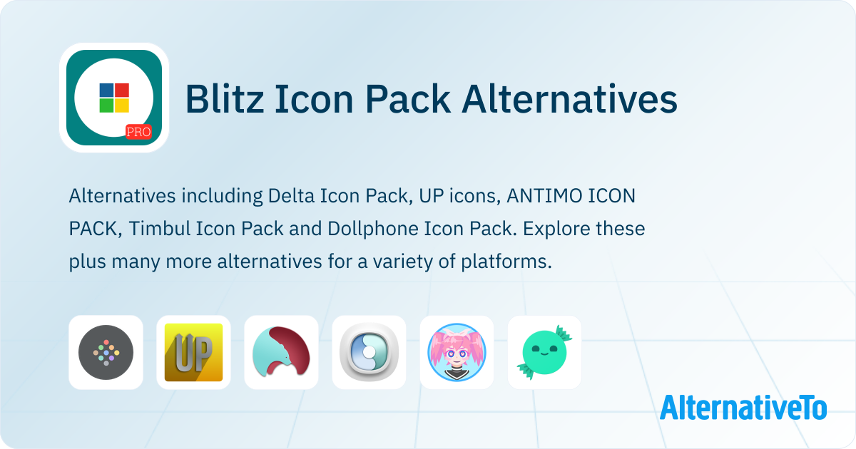 Blitz Icon Pack Alternatives and Similar Apps | AlternativeTo