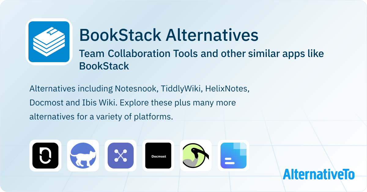 BookStack Alternatives: Top 12 Team Collaboration Tools & Similar Apps ...