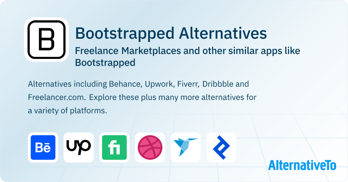 Bootstrapped Alternatives: Top 8 Freelance Marketplaces & Similar ...