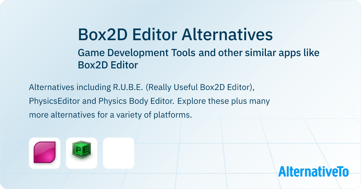 Box2D Editor Alternatives: Top 3 Game Development Tools & Similar ...