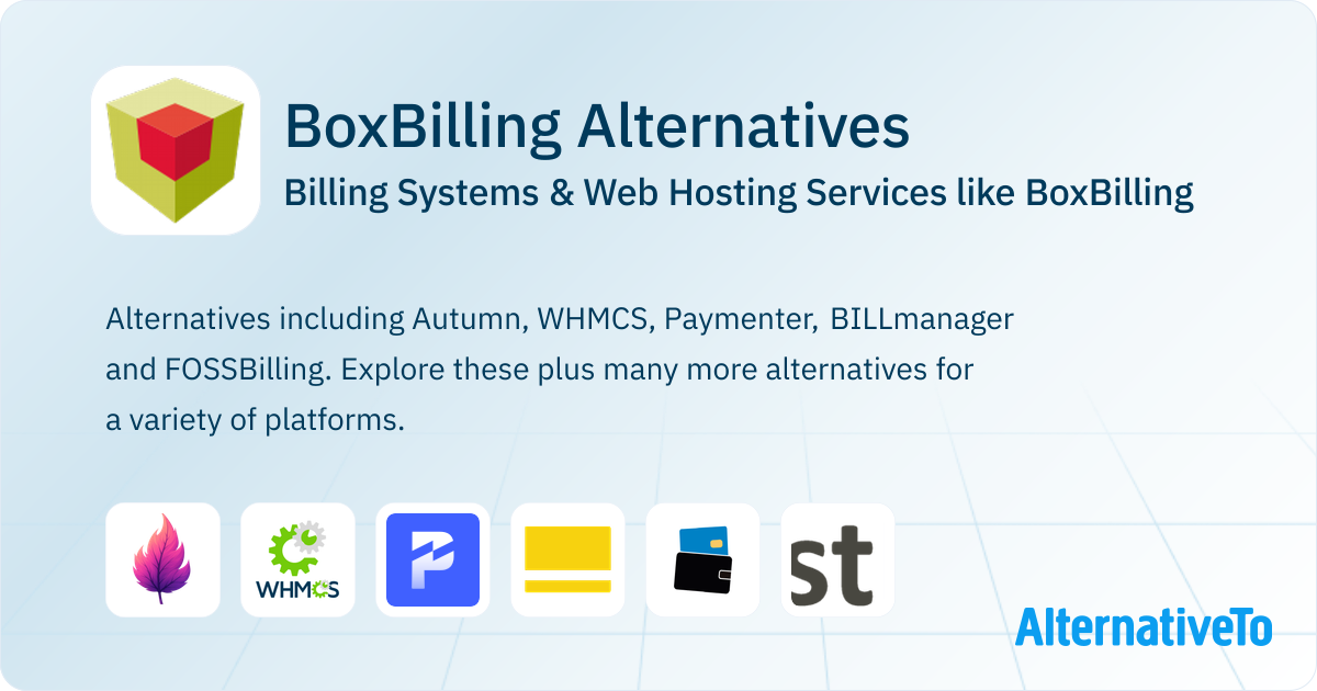 BoxBilling Alternatives: Top 16 Billing Systems & Similar Apps ...