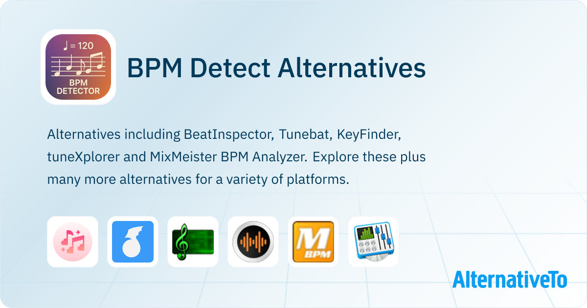BPM Detect Alternatives - Explore Similar Software | AlternativeTo