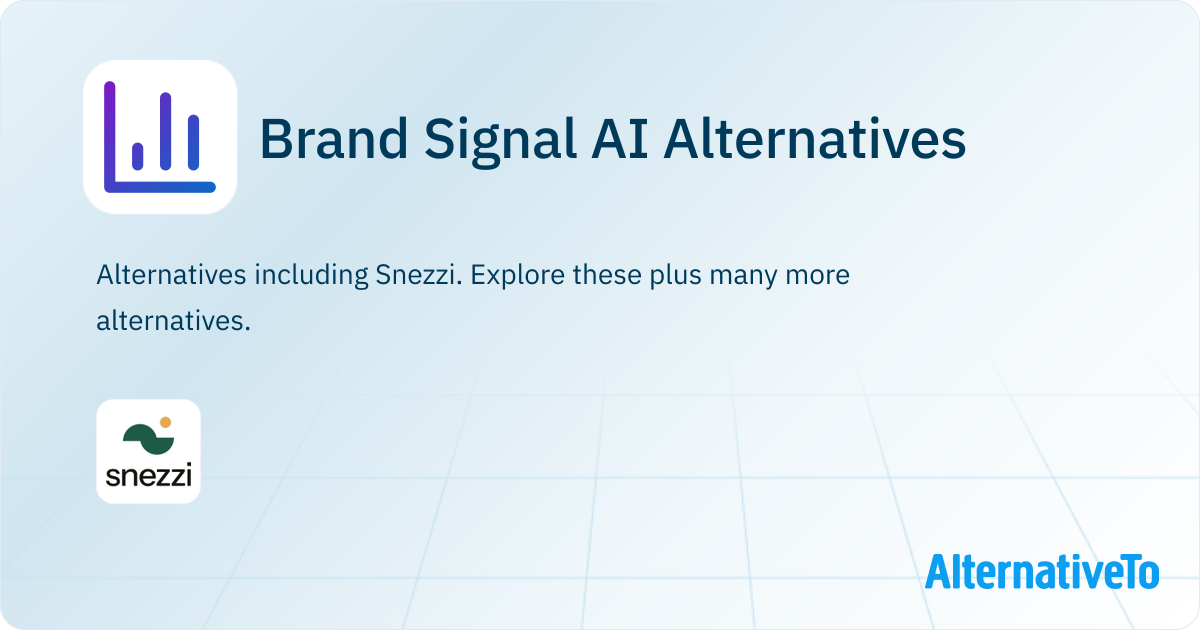 Brand Signal AI Alternatives - Explore Similar Sites & Apps | AlternativeTo