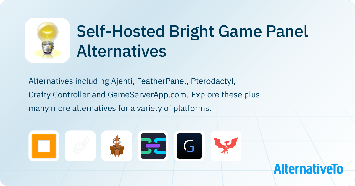 Bright Game Panel Alternatives: Top 12 Self-Hosted Server Management ...