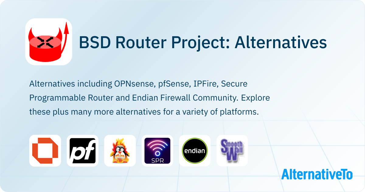 BSD Router Project: Alternatives - Explore Similar Sites & Apps ...