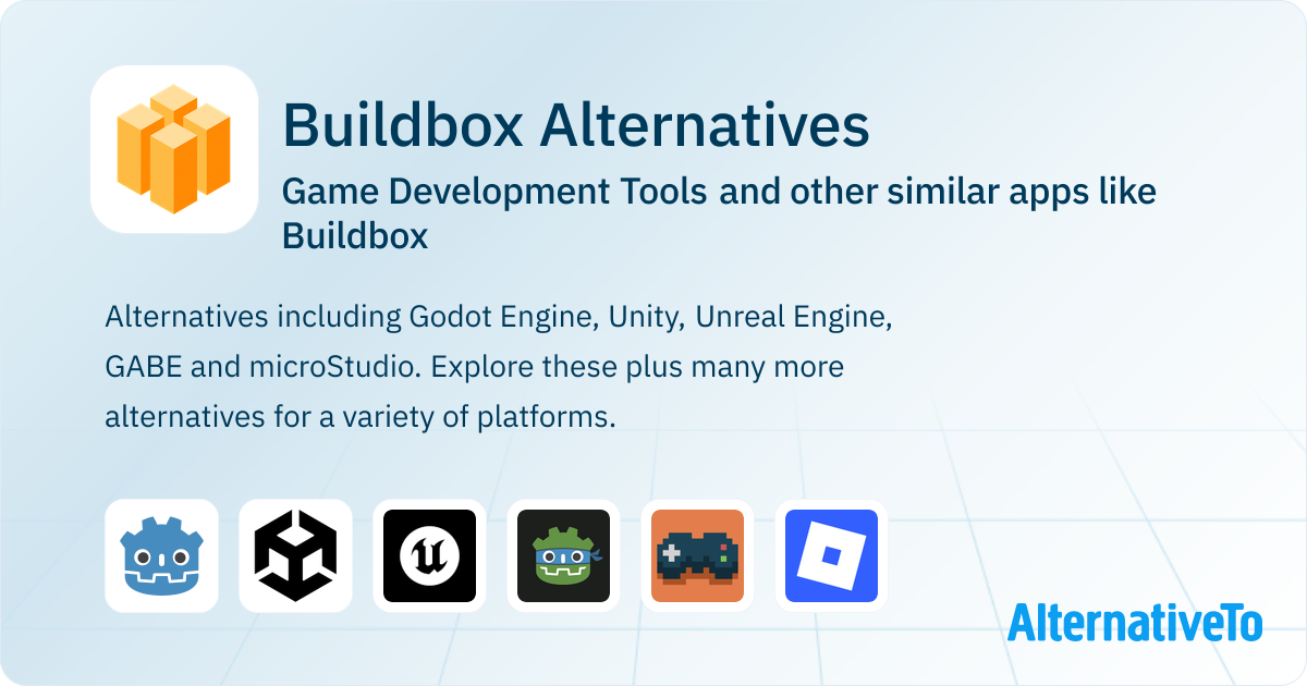 Buildbox Alternatives: Top 12 Game Development Tools & Similar Apps ...