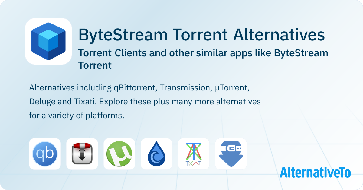 ByteStream Torrent Alternatives: Top 12 Torrent Clients & Similar Apps ...