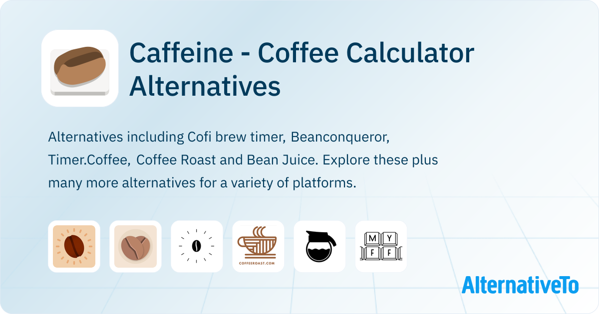 Caffeine - Coffee Calculator Alternatives - Explore Similar Software ...