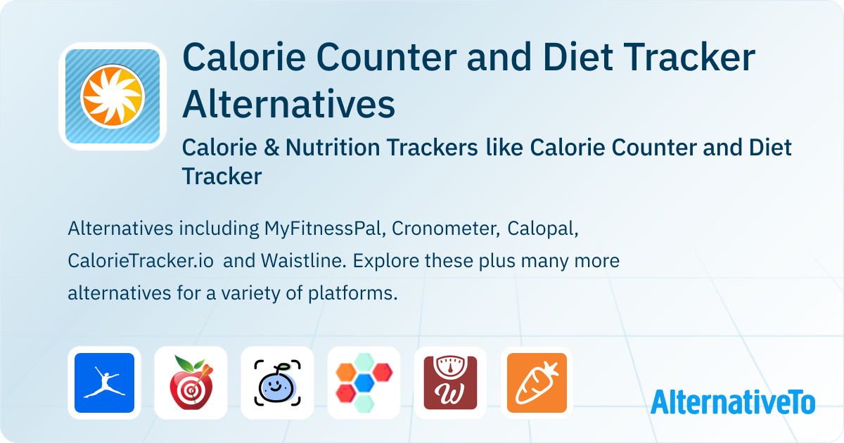 Calorie Counter and Diet Tracker Alternatives: Top 12 Calorie Trackers ...
