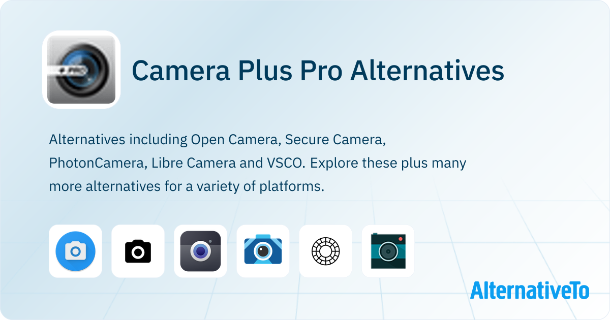 Camera Plus Pro Alternatives and Similar Apps | AlternativeTo