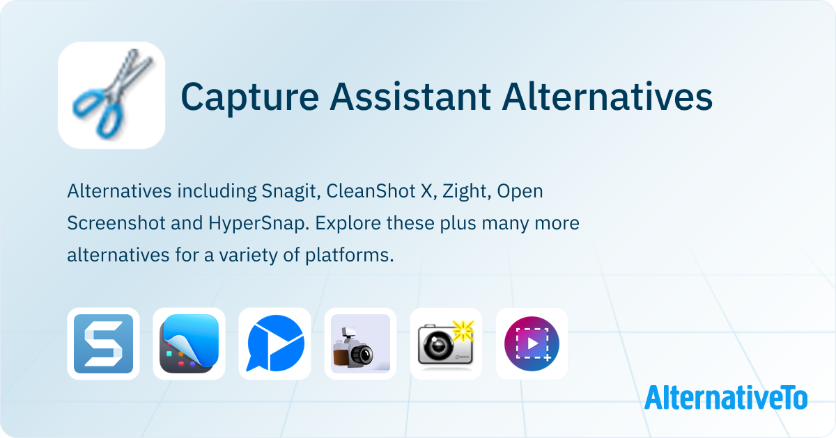 Capture Assistant Alternatives - Explore Similar Software | AlternativeTo
