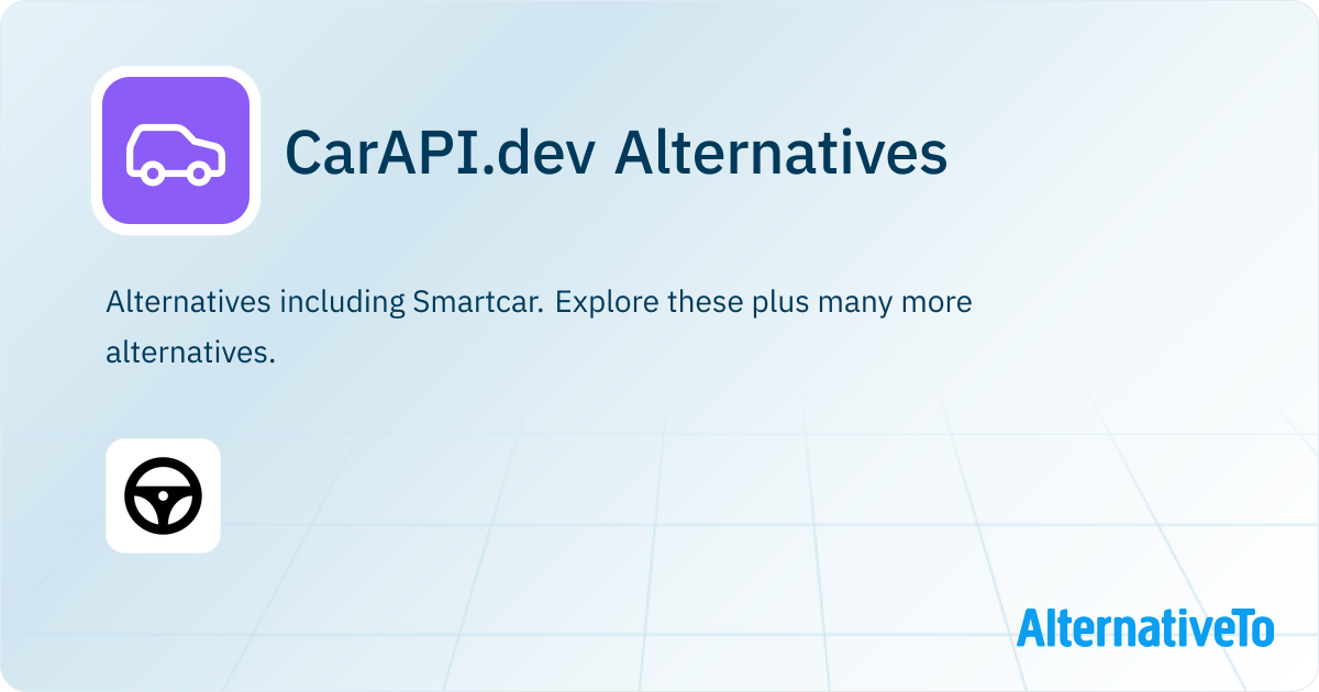 CarAPI.dev Alternatives - Explore Similar Sites & Apps | AlternativeTo