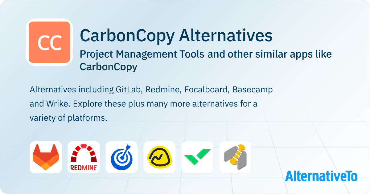 CarbonCopy Alternatives: Top 12 Project Management Tools & Similar Apps ...
