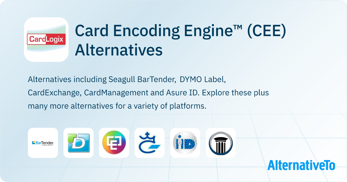 Card Encoding Engine™ (CEE) Alternatives - Explore Similar Software ...