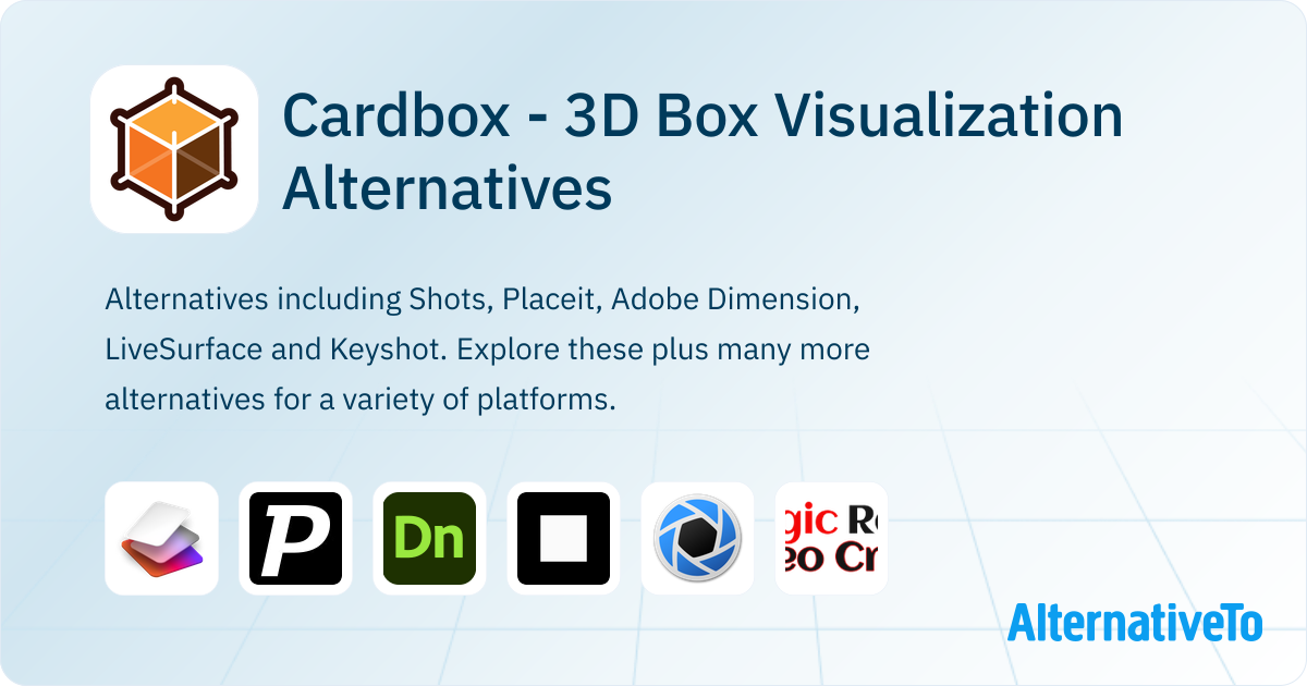 Cardbox - 3D Box Visualization Alternatives - Page 2 | AlternativeTo
