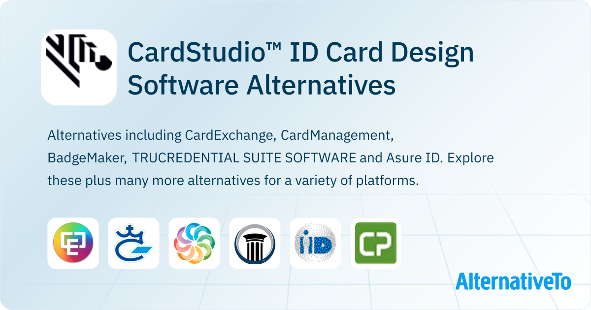 CardStudio™ ID Card Design Software Alternatives - Explore Similar ...