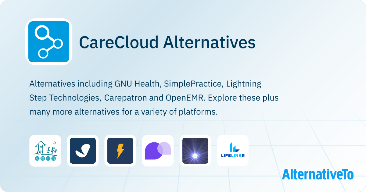 CareCloud Alternatives - Explore Similar Apps & Services | AlternativeTo