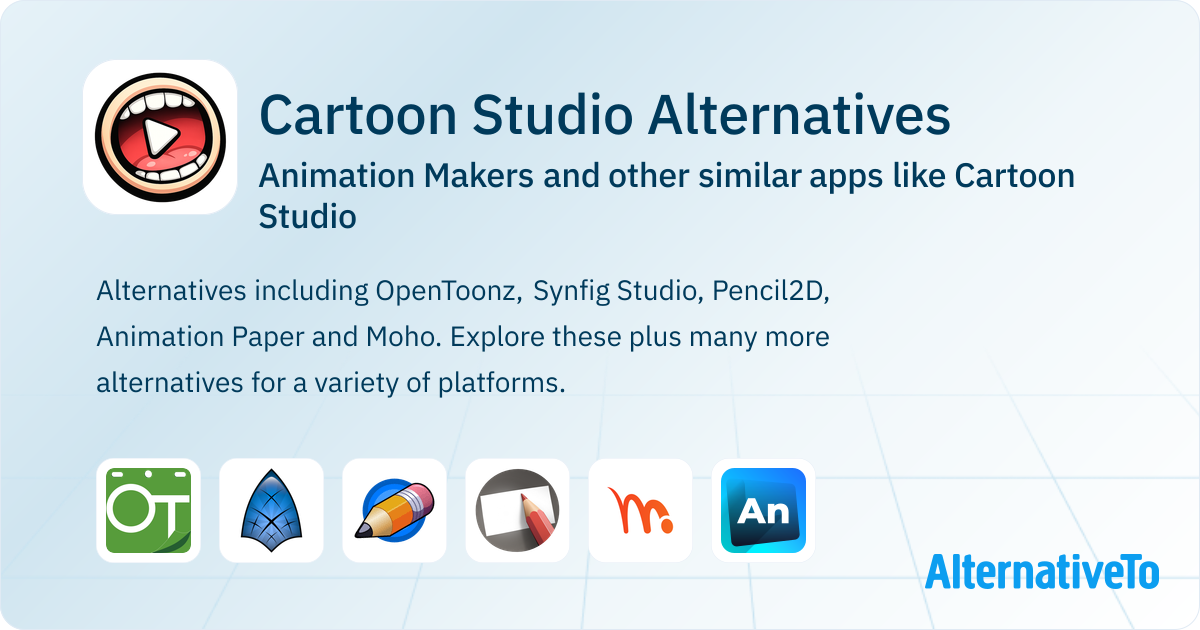 Cartoon Studio Alternatives: Top 12 Animation Makers & Similar Apps ...