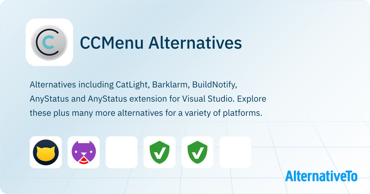 CCMenu Alternatives - Explore Similar Software | AlternativeTo