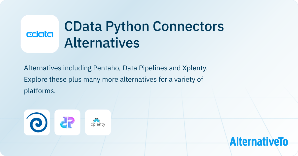 CData Python Connectors Alternatives - Explore Similar Apps & Services ...