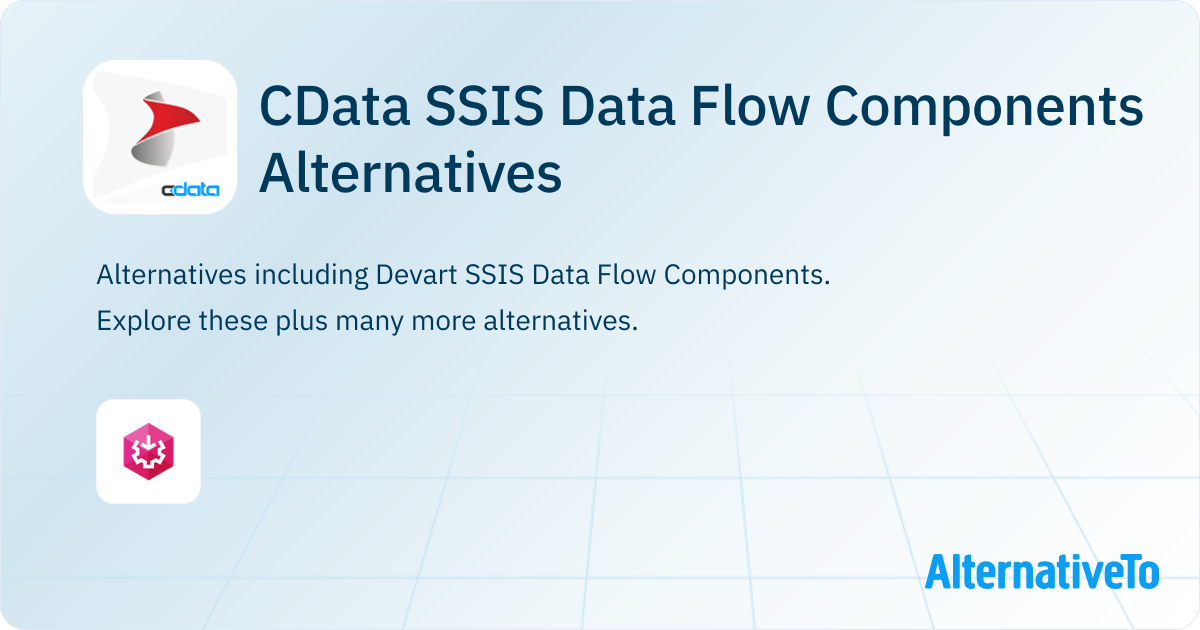 CData SSIS Data Flow Components Alternatives - Explore Similar Software ...